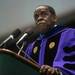 Huron's principal Dr. Arthur Williams addresses the graduates during Huron's class of 2013 graduation ceremony at the Convocation Center.
Courtney Sacco I AnnArbor.com 
 